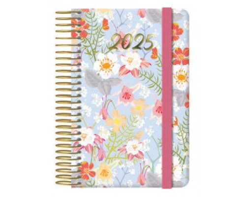 AGENDA 2025 CUTE SEMANA VISTA BOLSILLO  8,5 X 13 CM MODELO GARDENIA DOHE 12907 - 25 (Espera 4 dias)